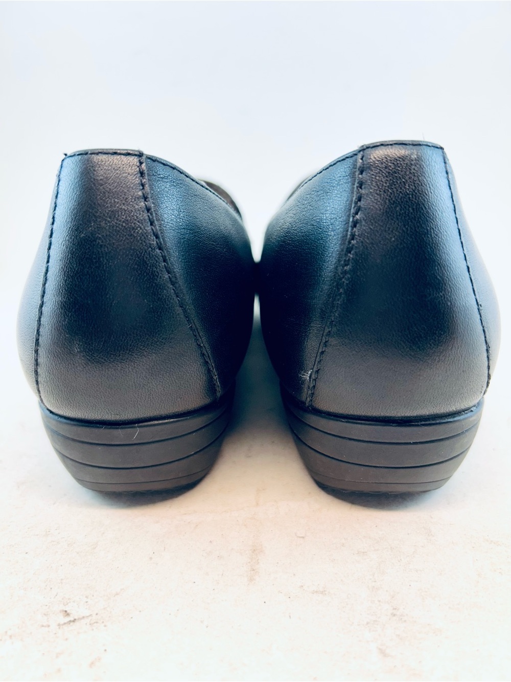 Dansko Black Milled Nappa Leather Farah Smoking Loafers, size 39 8.5 9 - Picture 8 of 11